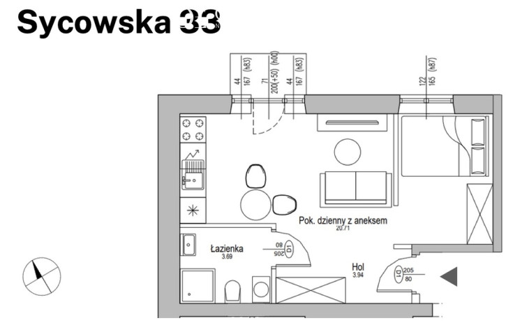 Mieszkanie Sprzedaż Warszawa Włochy Sycowska 6