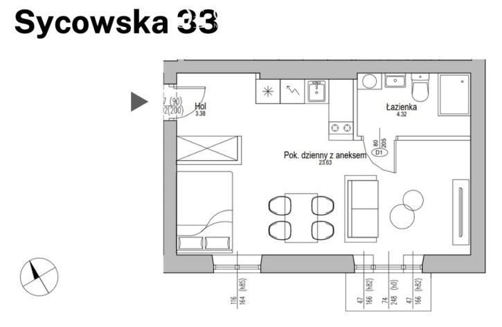 Mieszkanie Sprzedaż Warszawa Włochy Sycowska 6