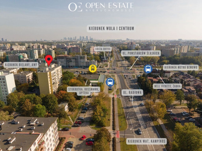 Mieszkanie Sprzedaż Warszawa Bemowo Pirenejska 1